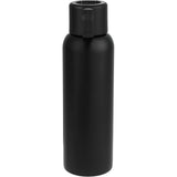 Clio Eco-Friendly Straw Lid Vacuum Bottle 22 oz — Black (BK) — blank back view — 31