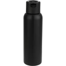Clio Eco-Friendly Straw Lid Vacuum Bottle 22 oz — Black (BK) — blank front view