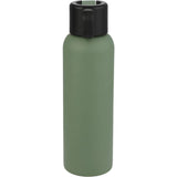 Clio Eco-Friendly Straw Lid Vacuum Bottle 22 oz — Sage (SG) — blank back view — 23