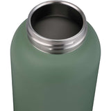 Clio Eco-Friendly Straw Lid Vacuum Bottle 22 oz — Sage (SG) — blank detail view — 22