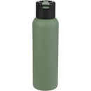 Clio Eco-Friendly Straw Lid Vacuum Bottle 22 oz — Sage (SG) — blank front view
