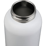 Clio Eco-Friendly Straw Lid Vacuum Bottle 22 oz — White (WH) — blank detail view — 6