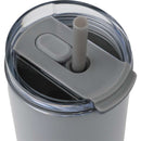 Auxo 24 oz Vacuum Insulated Straw Tumbler — Stone (ST) — blank detail view