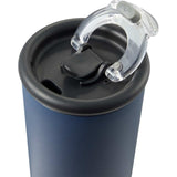 Kyser 20 oz Vacuum Tumbler with Straw — Navy (NY) — blank detail view — 38
