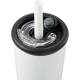 Kyser 20 oz Vacuum Tumbler with Straw — White (WH) — blank detail view — 26