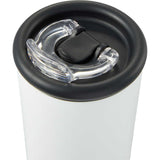 Kyser 20 oz Vacuum Tumbler with Straw — White (WH) — blank detail view — 24