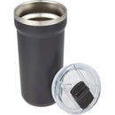 Catone 20 oz Recycled Vacuum Tumbler with Slider Lid — Black (BK) — blank detail view