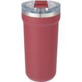 Catone 20 oz Recycled Vacuum Tumbler with Slider Lid — Maroon (MR) — blank front view — 36