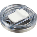 Catone 20 oz Recycled Vacuum Tumbler with Slider Lid — White (WH) — blank detail view