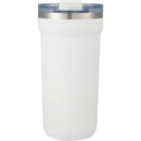 Catone 20 oz Recycled Vacuum Tumbler with Slider Lid — White (WH) — blank front view