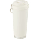 Haley 16 oz Vacuum Tumbler with One-Touch Lid — Cream (CR) — blank right angle