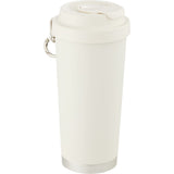 Haley 16 oz Vacuum Tumbler with One-Touch Lid — Cream (CR) — blank right angle — 9