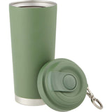 Haley 16 oz Vacuum Tumbler with One-Touch Lid — Juniper — blank detail view — 15