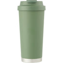 Haley 16 oz Vacuum Tumbler with One-Touch Lid — Juniper — blank front view