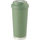 Haley 16 oz Vacuum Tumbler with One-Touch Lid — Juniper — blank front view