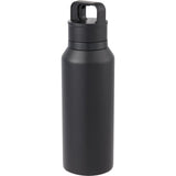 Dawson 18 oz Trigger-Action Insulated Bottle — Black (BK) — blank left angle — 15