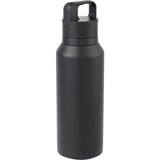 Dawson 18 oz Trigger-Action Insulated Bottle — Black (BK) — blank right angle — 14