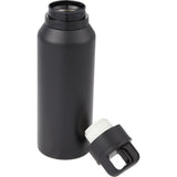 Dawson 18 oz Trigger-Action Insulated Bottle — Black (BK) — blank detail view — 12