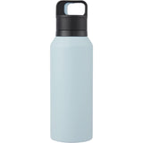 Dawson 18 oz Trigger-Action Insulated Bottle — Light Blue (LBL) — blank front view — 33