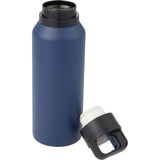 Dawson 18 oz Trigger-Action Insulated Bottle — Navy (NY) — blank detail view — 27