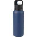 Dawson 18 oz Trigger-Action Insulated Bottle — Navy (NY) — blank front view
