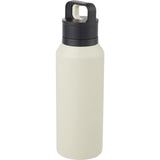 Dawson 18 oz Trigger-Action Insulated Bottle — Tan (TN) — blank left angle — 23