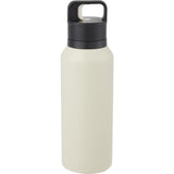Dawson 18 oz Trigger-Action Insulated Bottle — Tan (TN) — blank front view — 18