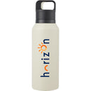 Dawson 18 oz Trigger-Action Insulated Bottle — Tan (TN) — decorated front view