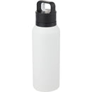 Dawson 18 oz Trigger-Action Insulated Bottle — White (WH) — blank left angle