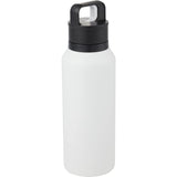 Dawson 18 oz Trigger-Action Insulated Bottle — White (WH) — blank right angle — 7