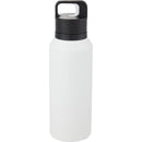 Dawson 18 oz Trigger-Action Insulated Bottle — White (WH) — blank back view