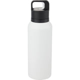 Dawson 18 oz Trigger-Action Insulated Bottle — White (WH) — blank back view — 6