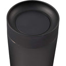 Jared 16 oz Vacuum Insulated Tumbler with 360° Lid — Black (BK) — blank detail view