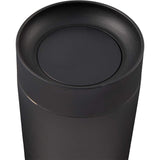Jared 16 oz Vacuum Insulated Tumbler with 360° Lid — Black (BK) — blank detail view — 19