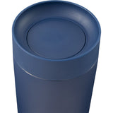 Jared 16 oz Vacuum Insulated Tumbler with 360° Lid — Navy (NY) — blank detail view — 12