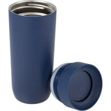 Jared 16 oz Vacuum Insulated Tumbler with 360° Lid — Navy (NY) — blank detail view — 14