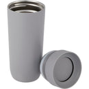 Jared 16 oz Vacuum Insulated Tumbler with 360° Lid — Stone (ST) — blank detail view