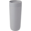 Jared 16 oz Vacuum Insulated Tumbler with 360° Lid — Stone (ST) — blank front view