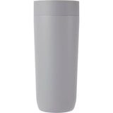 Jared 16 oz Vacuum Insulated Tumbler with 360° Lid — Stone (ST) — blank front view — 4