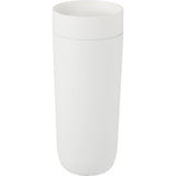 Jared 16 oz Vacuum Insulated Tumbler with 360° Lid — White (WH) — blank back view — 29