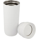 Jared 16 oz Vacuum Insulated Tumbler with 360° Lid — White (WH) — blank detail view