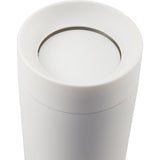 Jared 16 oz Vacuum Insulated Tumbler with 360° Lid — White (WH) — blank detail view — 27