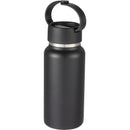 Mini Thor 8oz Vacuum Insulated Bottle with Clip Handle — Black (BK) — blank left angle
