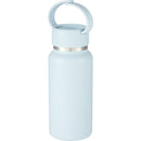 Mini Thor 8oz Vacuum Insulated Bottle with Clip Handle — Light Blue (LBL) — blank left angle