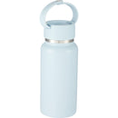 Mini Thor 8oz Vacuum Insulated Bottle with Clip Handle — Light Blue (LBL) — blank right angle