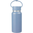 Mini Thor 8oz Vacuum Insulated Bottle with Clip Handle — Midnight Blue — blank front view