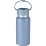 Mini Thor 8oz Vacuum Insulated Bottle with Clip Handle — Midnight Blue — blank front view — 41