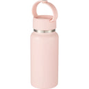 Mini Thor 8oz Vacuum Insulated Bottle with Clip Handle — Pink (PK) — blank left angle