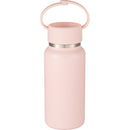 Mini Thor 8oz Vacuum Insulated Bottle with Clip Handle — Pink (PK) — blank back view