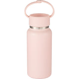 Mini Thor 8oz Vacuum Insulated Bottle with Clip Handle — Pink (PK) — blank back view — 29